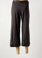 Pantacourt marron LAUREN VIDAL pour femme seconde vue