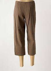 Pantacourt marron ROSAM pour femme seconde vue