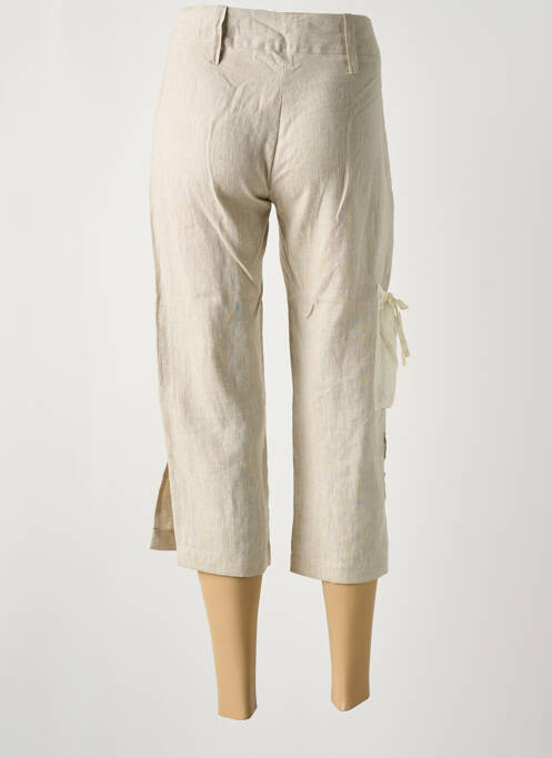 Pantacourt beige COCO MENTHE pour femme