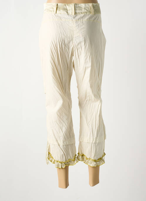 Pantacourt beige POUSSIERE D'ETOLE pour femme