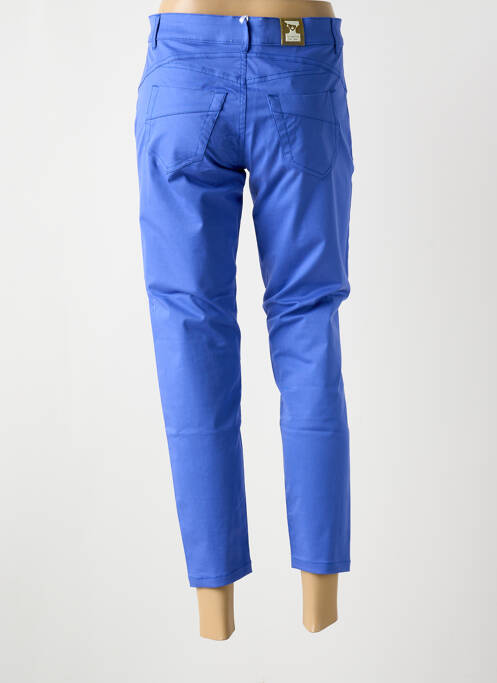 Pantacourt bleu MADEMOISELLE SANS GÊNE pour femme
