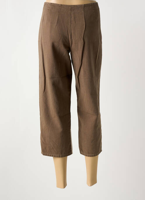 Pantacourt marron ROSAM pour femme