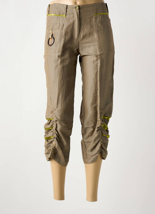 Pantacourt vert AVENTURES DES TOILES pour femme