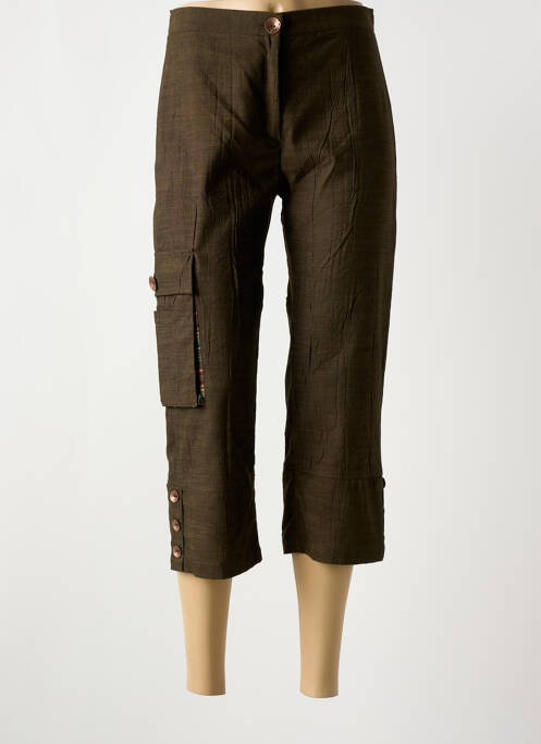 Pantacourt vert COCO MENTHE pour femme