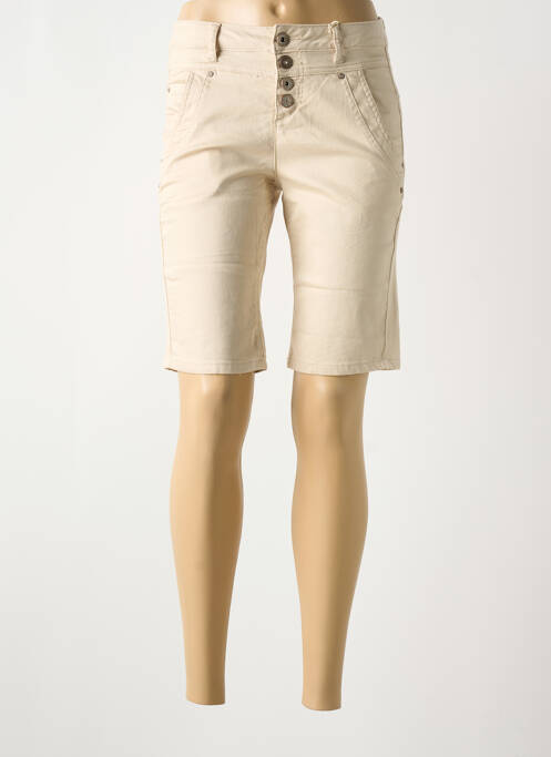 Short beige CREAM pour femme