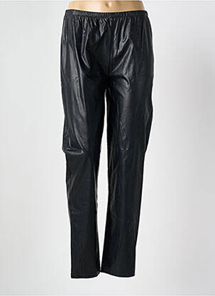 Legging tissage simili-cuir taille normale noir POUSSIERE D'ETOLE femme