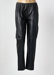 Legging tissage simili-cuir taille normale noir POUSSIERE D'ETOLE femme