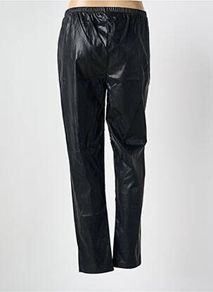 Legging tissage simili-cuir taille normale noir POUSSIERE D'ETOLE femme