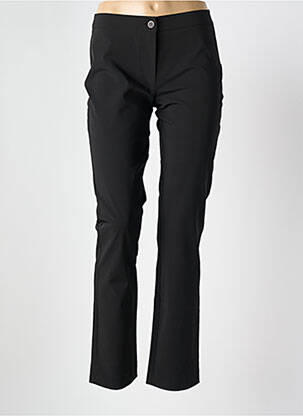 Pantalon slim taille haute taille haute noir POUSSIERE D'ETOLE femme
