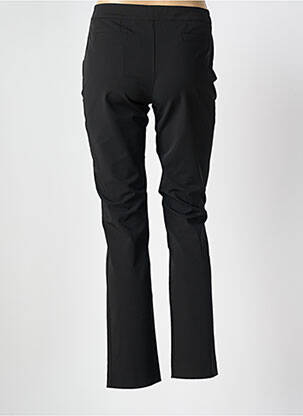 Pantalon slim taille haute taille haute noir POUSSIERE D'ETOLE femme