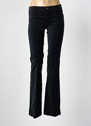 Pantalon flare stretch taille basse noir VERTIGO femme