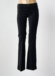 Pantalon flare stretch taille basse noir VERTIGO femme