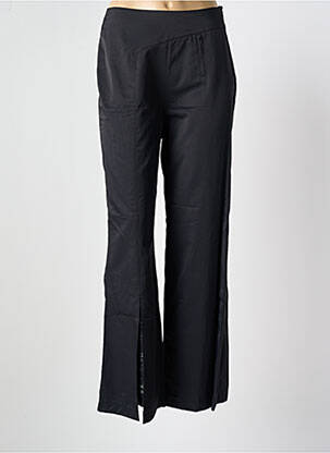 Pantalon flare taille normale taille normale noir LAUREN VIDAL femme