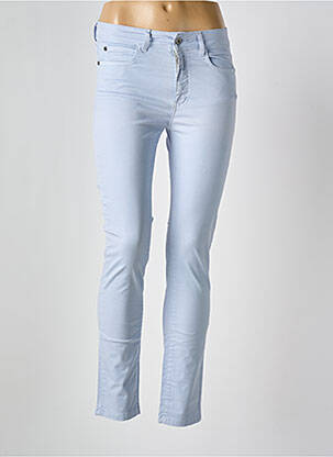 Jeans skinny taille normale taille normale bleu LAUREN VIDAL femme
