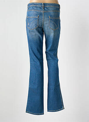 Jean coupe flare stretch taille normale bleu ONE STEP femme