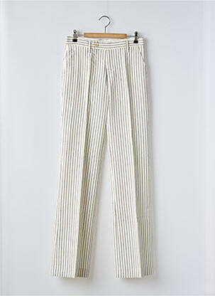 Pantalon chino taille normale taille normale beige VERTIGO femme