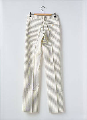 Pantalon chino taille normale taille normale beige VERTIGO femme