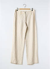 Pantalon droit beige COCO MENTHE pour femme seconde vue