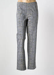 Pantalon droit bleu LAUREN VIDAL pour femme seconde vue