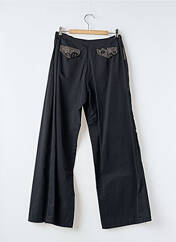 Pantalon droit noir DES FILLES A LA VANILLE pour femme seconde vue
