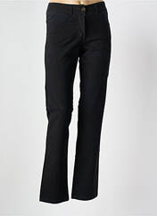 Pantalon droit noir POUSSIERE D'ETOLE pour femme seconde vue