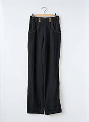 Pantalon droit noir ROSA ROSAM pour femme seconde vue