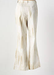 Pantalon large beige ROSA ROSAM pour femme seconde vue