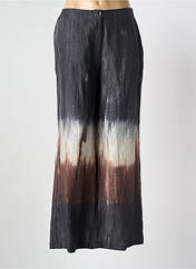 Pantalon large gris LAUREN VIDAL pour femme seconde vue