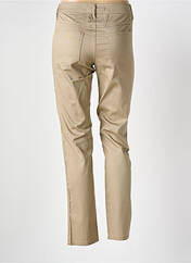 Pantalon slim marron POUSSIERE D'ETOLE pour femme seconde vue