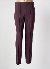 Pantalon slim rouge LAUREN VIDAL pour femme seconde vue