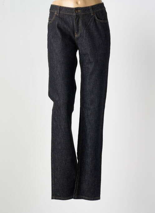 Jeans coupe droite noir LA FEE MARABOUTEE pour femme