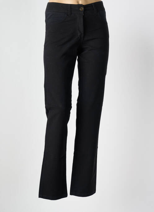 Pantalon droit noir POUSSIERE D'ETOLE pour femme