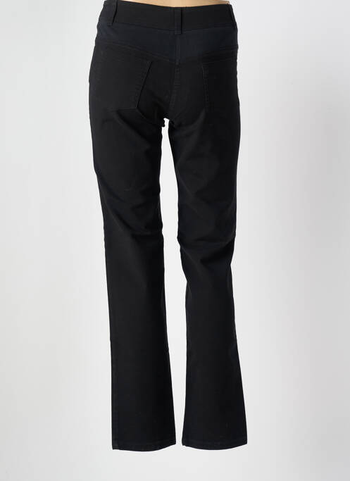 Pantalon droit noir POUSSIERE D'ETOLE pour femme