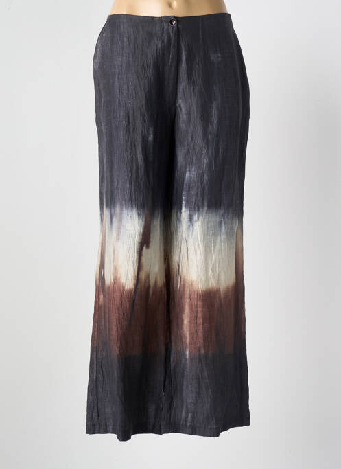 Pantalon large gris LAUREN VIDAL pour femme