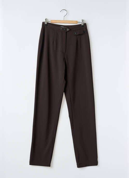 Pantalon slim marron ROSA ROSAM pour femme