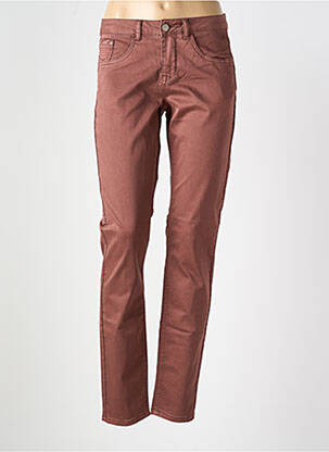 Jeans coupe slim taille basse taille basse rose CREAM femme