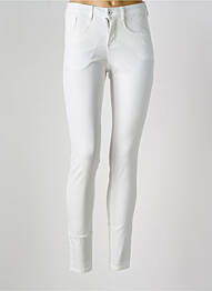 Jeans skinny taille normale taille normale blanc CREAM femme
