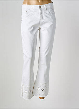 Jeans bootcut taille normale taille normale blanc CREAM femme