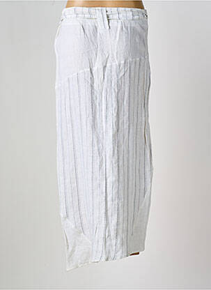 Jupe longue taille normale blanc LA FEE MARABOUTEE femme
