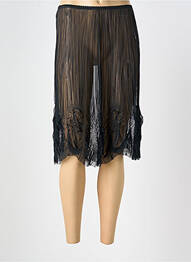 Jupon /fond de robe taille normale noir DECA femme