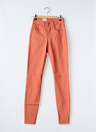 Jeans skinny taille normale taille normale orange CREAM femme