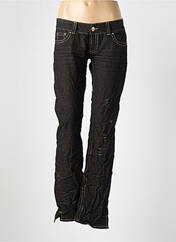 Jeans coupe slim noir E&L pour femme seconde vue