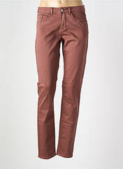 Jeans coupe slim rose CREAM pour femme seconde vue