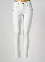 Jeans skinny blanc CREAM pour femme seconde vue