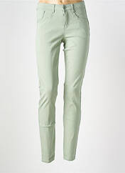 Jeans skinny vert CREAM pour femme seconde vue