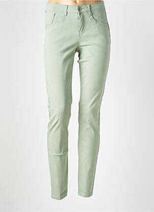 Jeans skinny vert CREAM pour femme