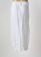 Jupe longue blanc LA FEE MARABOUTEE pour femme seconde vue