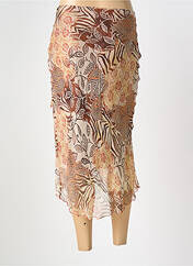 Jupe longue marron EVALINKA pour femme seconde vue