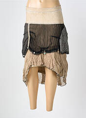 Jupe mi-longue beige ELISA CAVALETTI pour femme seconde vue