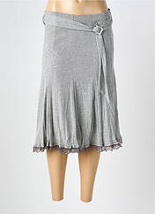Jupe mi-longue gris JUS D'ORANGE pour femme seconde vue